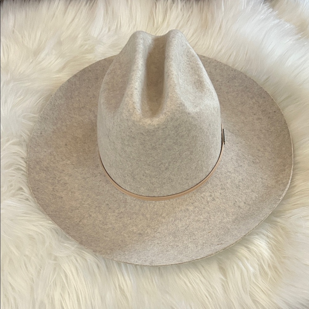 GIGI PIP Elegant Cream Speckled Women's Cowboy Hat 100% Australian Wool